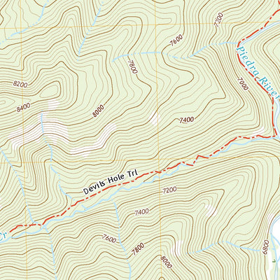 United States Geological Survey Devil Mountain, CO (2022, 24000-Scale) digital map