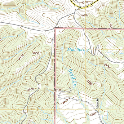 United States Geological Survey Devils Gulch, CO (2022, 24000-Scale) digital map