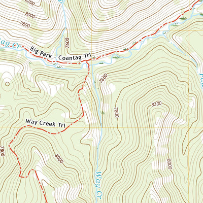 United States Geological Survey Devils Hole Creek, WY (2021, 24000-Scale) digital map