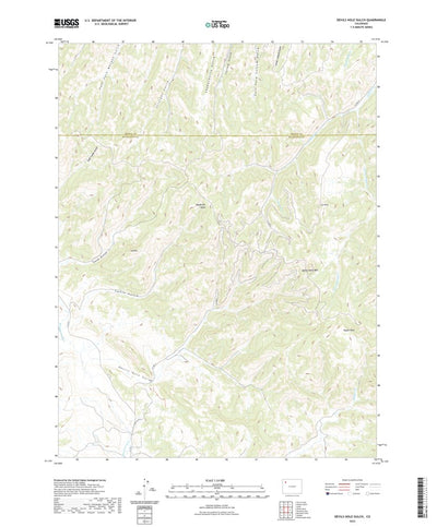 United States Geological Survey Devils Hole Gulch, CO (2022, 24000-Scale) digital map