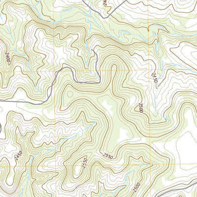 United States Geological Survey Dew Drop Creek, TX (2022, 24000-Scale) digital map