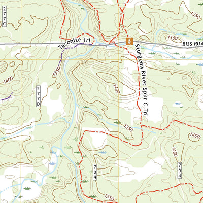 United States Geological Survey Dewey Lake NW, MN (2022, 24000-Scale) digital map