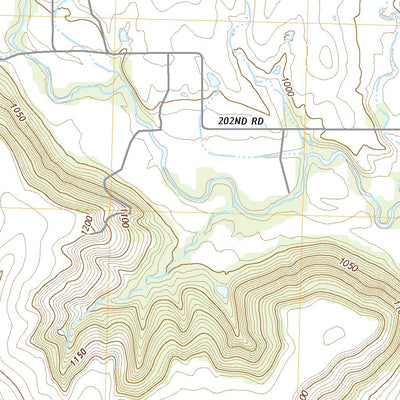 United States Geological Survey Dexter NE, KS (2022, 24000-Scale) digital map