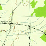 United States Geological Survey Dexter, NY (1943, 31680-Scale) digital map