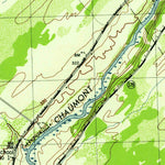 United States Geological Survey Dexter, NY (1943, 31680-Scale) digital map