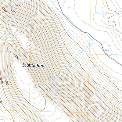United States Geological Survey Diablo Peak, OR (2020, 24000-Scale) digital map