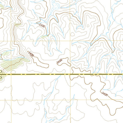 United States Geological Survey Diamond G Butte NW, MT (2020, 24000-Scale) digital map