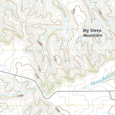United States Geological Survey Diamond G Butte NW, MT (2020, 24000-Scale) digital map
