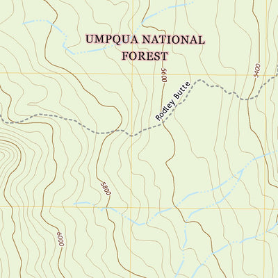 United States Geological Survey Diamond Lake, OR (2020, 24000-Scale) digital map