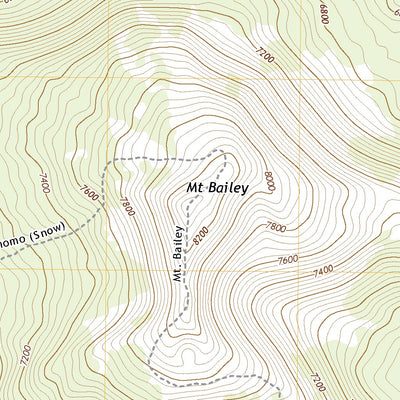 United States Geological Survey Diamond Lake, OR (2020, 24000-Scale) digital map