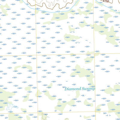 United States Geological Survey Diamond Swamp, OR (2020, 24000-Scale) digital map