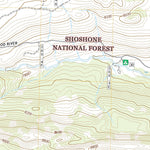 United States Geological Survey Dick Creek Lakes, WY (2021, 24000-Scale) digital map