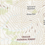 United States Geological Survey Dickey Peak, ID (2020, 24000-Scale) digital map