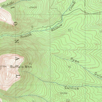 United States Geological Survey Dillon, CO (1929, 62500-Scale) digital map