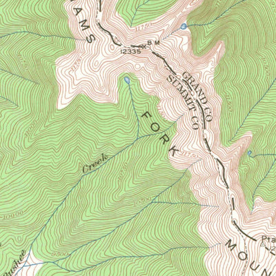 United States Geological Survey Dillon, CO (1929, 62500-Scale) digital map