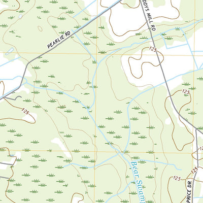 United States Geological Survey Dillon East, SC (2020, 24000-Scale) digital map
