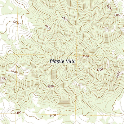 United States Geological Survey Dimple Hills, TX (2022, 24000-Scale) digital map