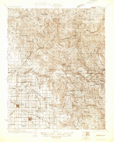 United States Geological Survey Dinuba, CA (1922, 96000-Scale) digital map
