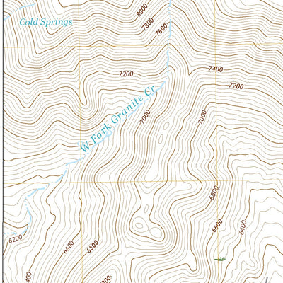 United States Geological Survey Disaster Peak, NV (2021, 24000-Scale) digital map