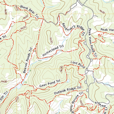 United States Geological Survey Divide, CO (2022, 24000-Scale) digital map