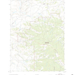 United States Geological Survey Divide Peak, WY (2021, 24000-Scale) digital map