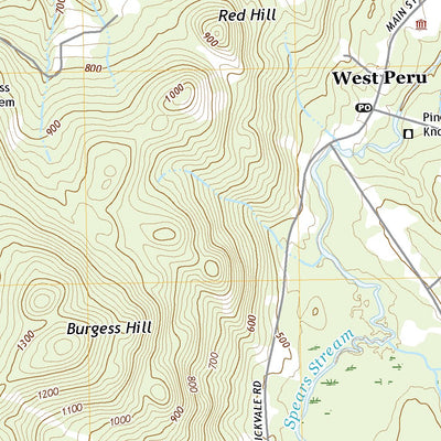 United States Geological Survey Dixfield, ME (2021, 24000-Scale) digital map