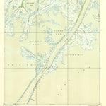 United States Geological Survey Dixon Bay, LA (1947, 31680-Scale) digital map