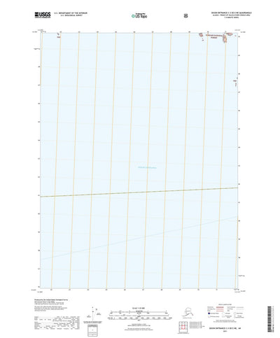 United States Geological Survey Dixon Entrance C-3 OE E NE, AK (2021, 25000-Scale) digital map