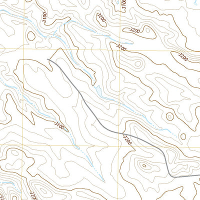 United States Geological Survey Doaks Butte, ND (2020, 24000-Scale) digital map