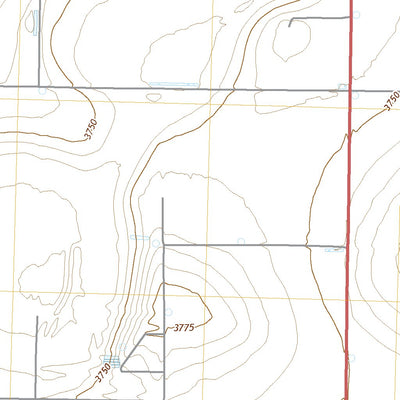 United States Geological Survey Dodd NE, TX (2022, 24000-Scale) digital map