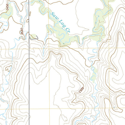 United States Geological Survey Dodge City NE, KS (2022, 24000-Scale) digital map