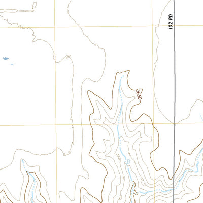 United States Geological Survey Dodge City SW, KS (2022, 24000-Scale) digital map