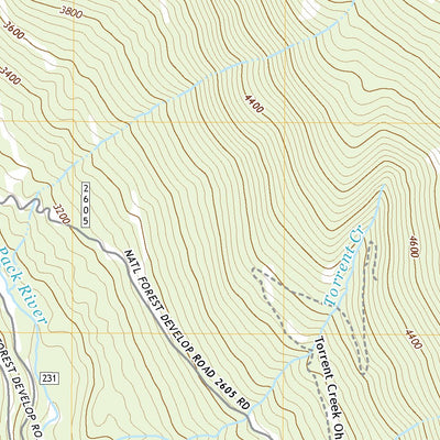 United States Geological Survey Dodge Peak, ID (2020, 24000-Scale) digital map