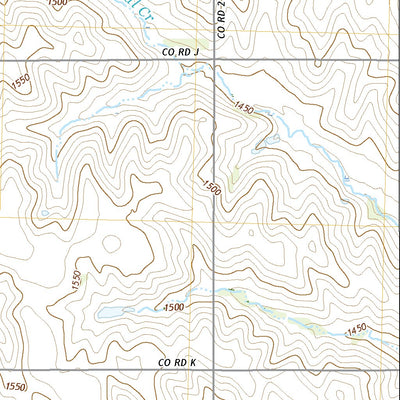 United States Geological Survey Dodge SW, NE (2021, 24000-Scale) digital map