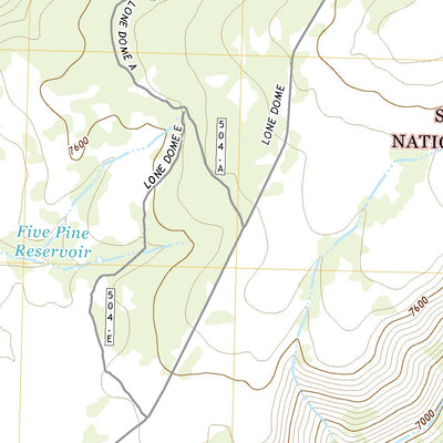 United States Geological Survey Doe Canyon, CO (2022, 24000-Scale) digital map