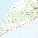 United States Geological Survey Dog Island, FL (2021, 24000-Scale) digital map