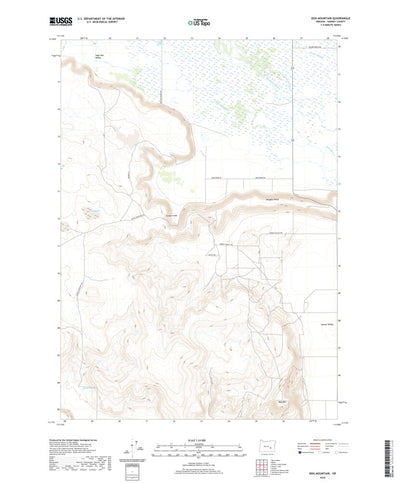 United States Geological Survey Dog Mountain, OR (2020, 24000-Scale) digital map