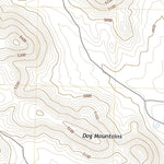 United States Geological Survey Dog Mountains, NM (2020, 24000-Scale) digital map