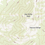 United States Geological Survey Dog Valley Peak, UT (2020, 24000-Scale) digital map