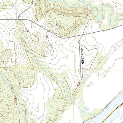 United States Geological Survey Doga Creek, OK (2022, 24000-Scale) digital map