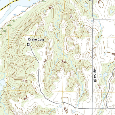 United States Geological Survey Doga Creek, OK (2022, 24000-Scale) digital map