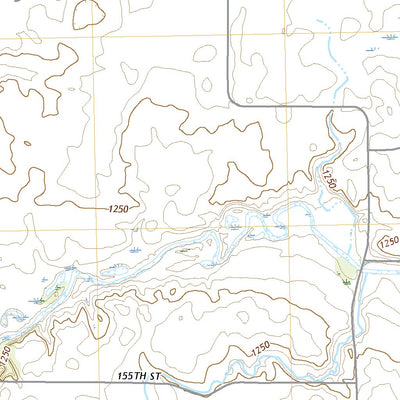 United States Geological Survey Dolliver, IA (2022, 24000-Scale) digital map