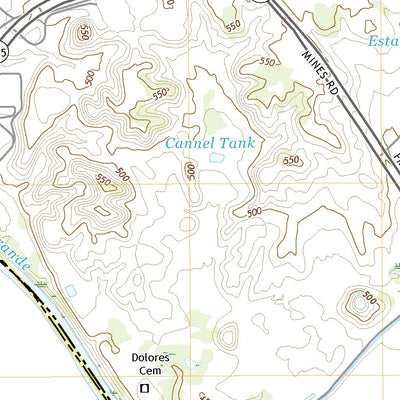 United States Geological Survey Dolores Ranch, TX (2022, 24000-Scale) digital map