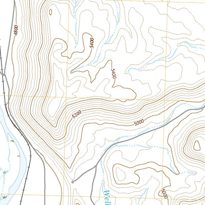 United States Geological Survey Dominguez, CO (2022, 24000-Scale) digital map