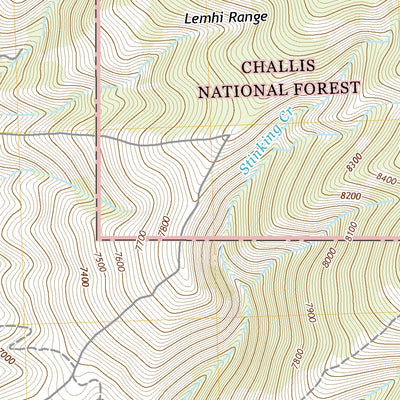 United States Geological Survey Donkey Hills NW, ID (2020, 24000-Scale) digital map