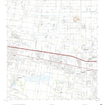 United States Geological Survey Donna, TX (2022, 24000-Scale) digital map