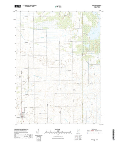 United States Geological Survey Donovan, IL (2021, 24000-Scale) digital map