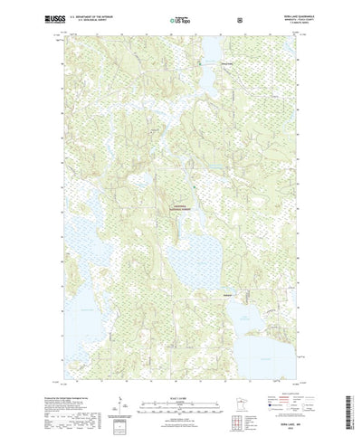 United States Geological Survey Dora Lake, MN (2022, 24000-Scale) digital map
