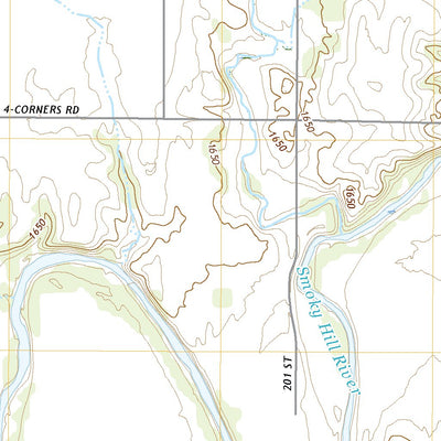 United States Geological Survey Dorrance, KS (2022, 24000-Scale) digital map