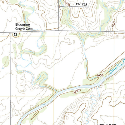United States Geological Survey Dorrance SW, KS (2022, 24000-Scale) digital map